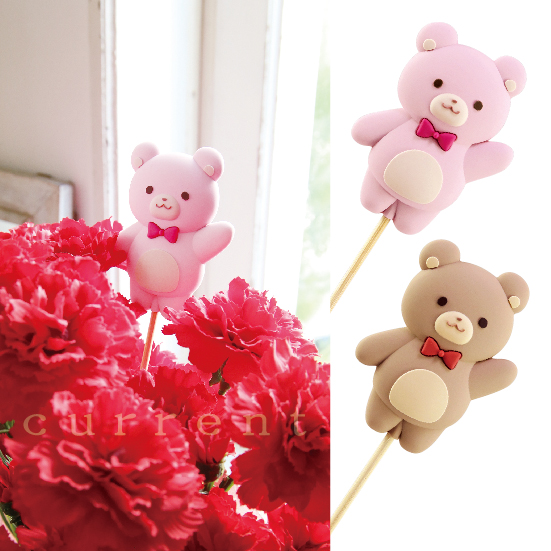 7144_ラバーピック　くま